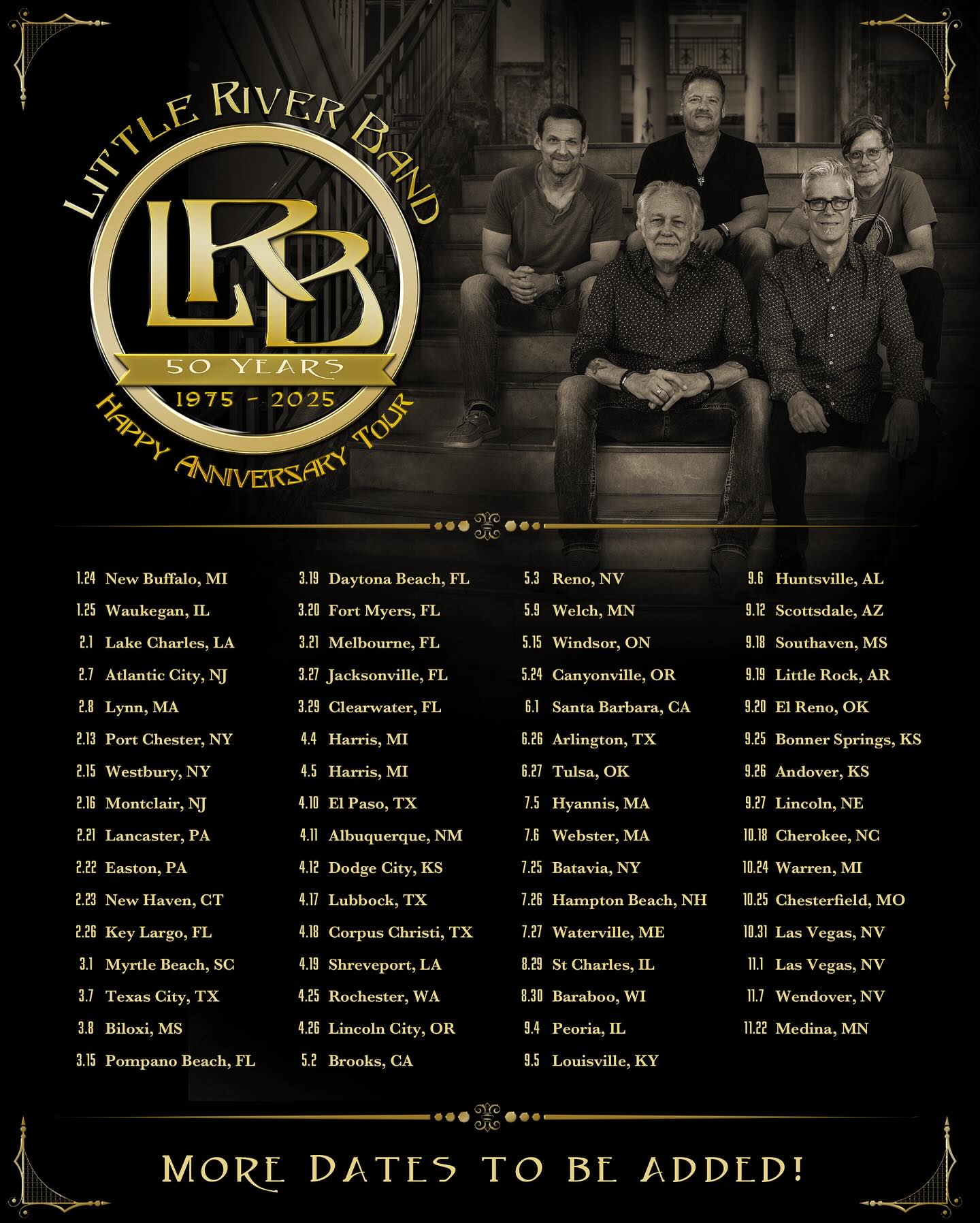 Little River Band Tour Poster